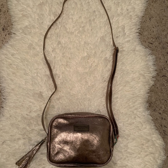 Handbags - ITALIAN METALLIC CROSSBODY